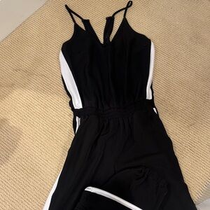 Black and White Women's Dress